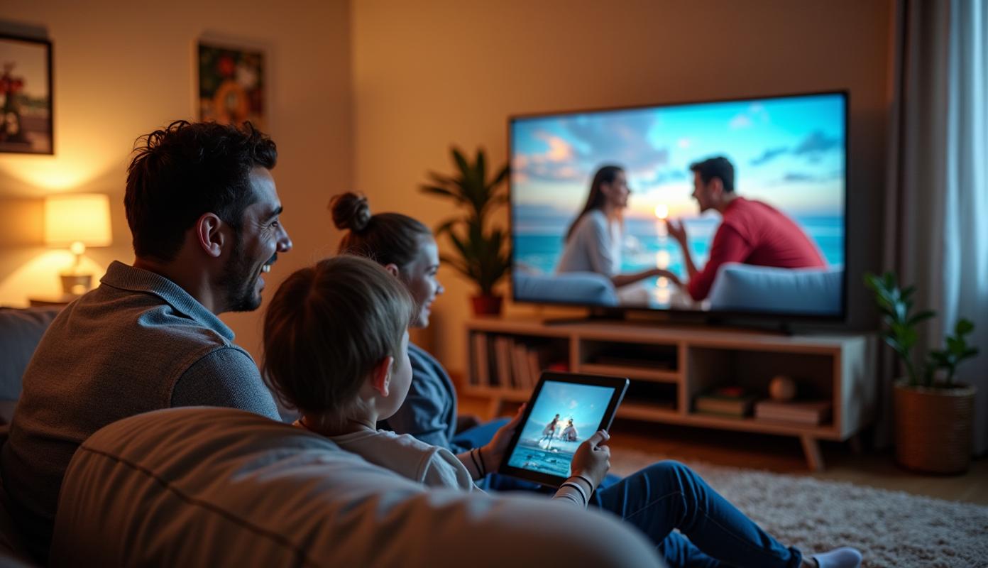 Internet TV-pakke illustration